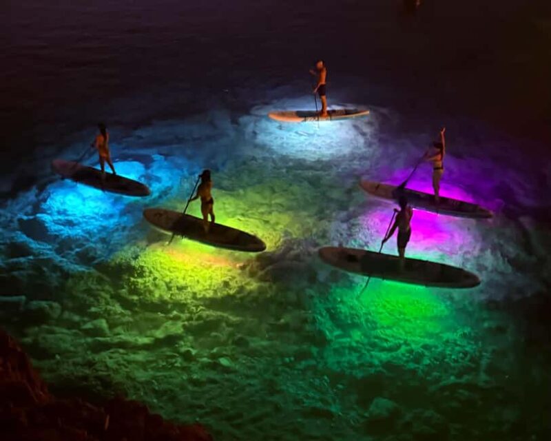 Cala Ratjada: Stand Up Paddle Night Glow Tour - Practical Details: Duration, Timing, and What to Bring