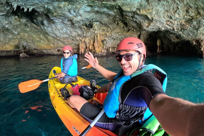 Cala Varques: Guided kayak Sea caves expedition & snorkeling - Key Points