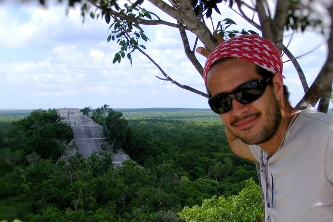 Calakmul, Ancient Maya City from Bacalar or Chetumal - Wildlife Viewing in the Calakmul Jungle