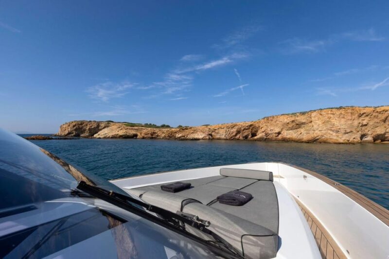 Caldera Private Cruise with Luxury Fjord 52 Motor Yacht - The Fjord 52 Open Motor Yacht: A Modern Vessel for Elegant Cruising