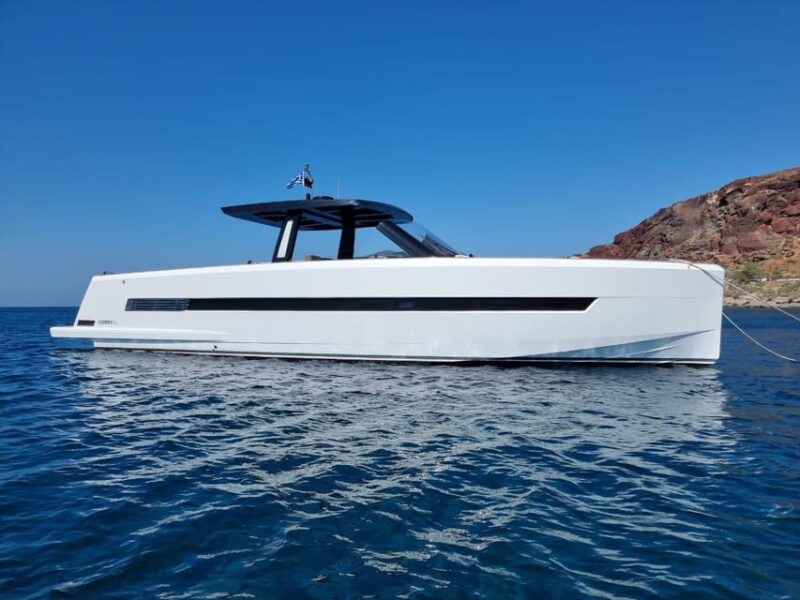 Caldera Private Cruise with Luxury Fjord 52 Motor Yacht - Practical Details and What’s Included