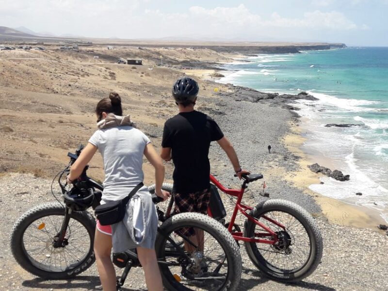 Caleta de Fuste/Corralejo: Guided E-Bike Tour & Crater Hike - Key Points