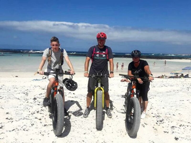Caleta de Fuste/Corralejo: Guided E-Bike Tour & Crater Hike - Starting Point and Day Schedule in Corralejo