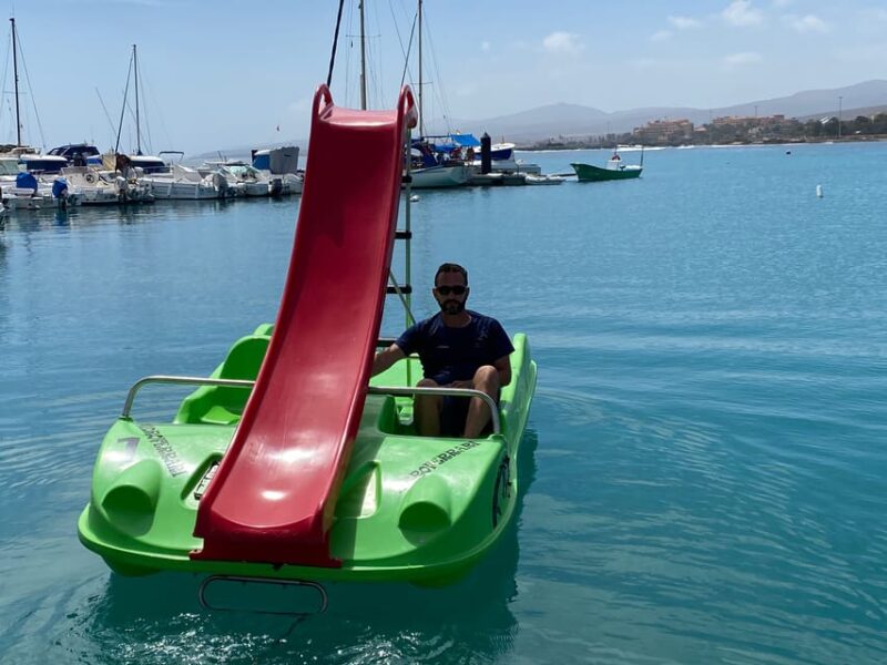 Caleta de Fuste: Pedalo with slide rental - The Pedalo and Slide: Features and Experience