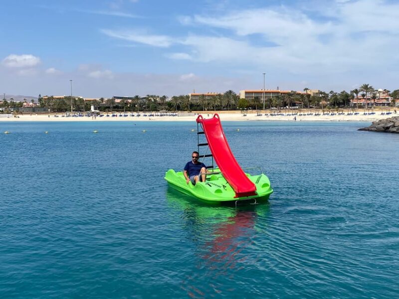 Caleta de Fuste: Pedalo with slide rental - Pricing and Booking Flexibility