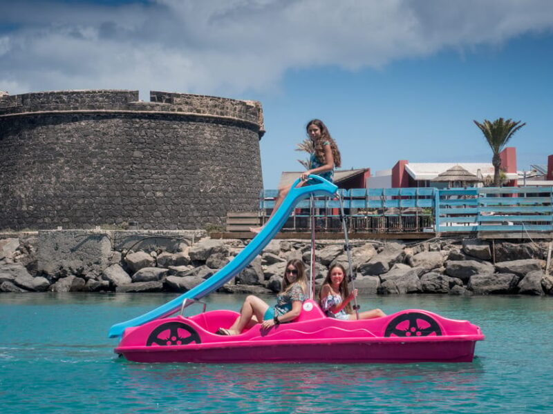 Caleta de Fuste: Pedalo with slide rental - The Sum Up: A Relaxing and Fun Water Adventure in Caleta de Fuste
