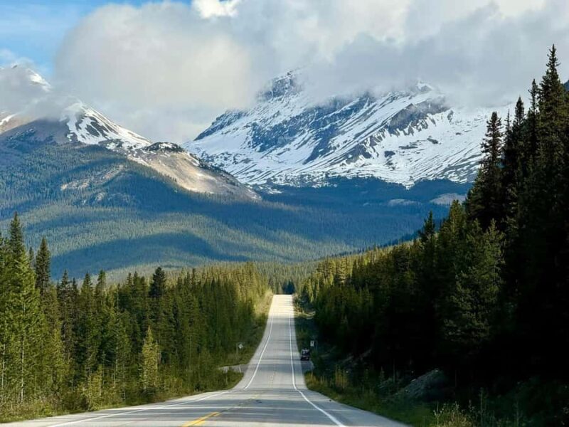 Calgary Banff: Columbia Icefield, Skywalk, and Lakes DayTour - The Skywalk Over Sunwapta Valley