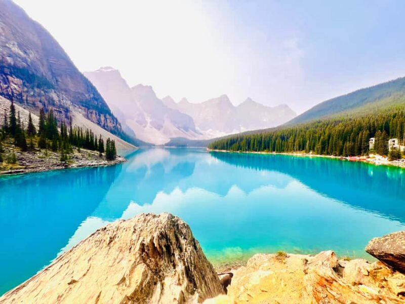 Calgary, Banff: Lake louise , Moraine ,Emerald Lake day Tour - Exploring Emerald Lake and Natural Bridge