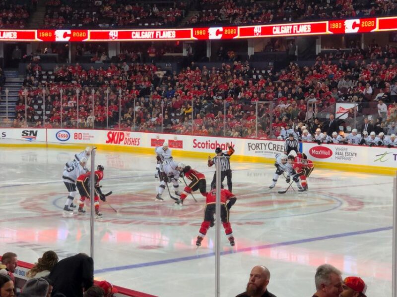 Calgary: Calgary Flames Ice Hockey Game Ticket - Calgary Flames Game Location at Scotiabank Saddledome