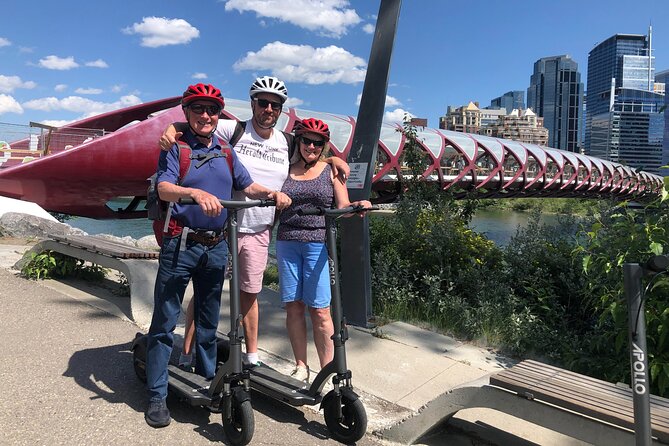 Calgary City Highlights 2 Hour E-Scooter Tour - Cultural and Historic Inner City: Central Memorial Park
