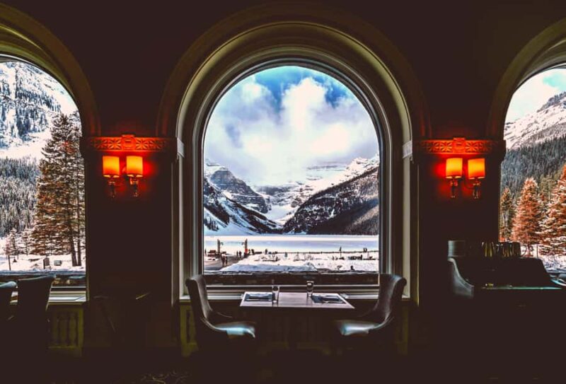 Calgary: Marble Canyon Icefalls & Lake Louise Guided Tour - Lake Louise: A Winter Wonderland and Relaxation Spot