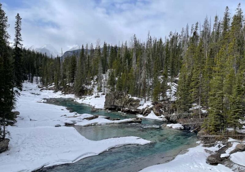 Calgary: Marble Canyon Icefalls & Lake Louise Guided Tour - Banff: An Ideal Base for Rockies Exploration