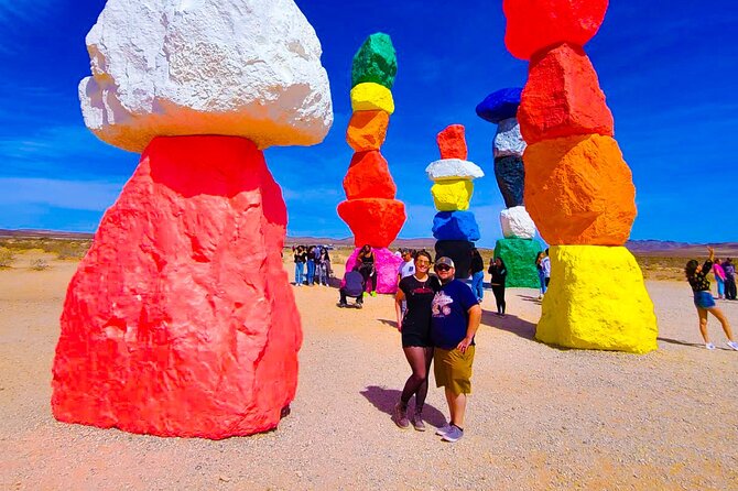 California Desert, Seven Magic Mountains and Las Vegas Sign - What Sets This Tour Apart