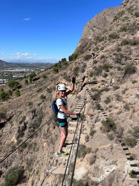 Callosa del Segura: Via Ferrata - Climbing the Vertical Stone Mass with Iron Clamps