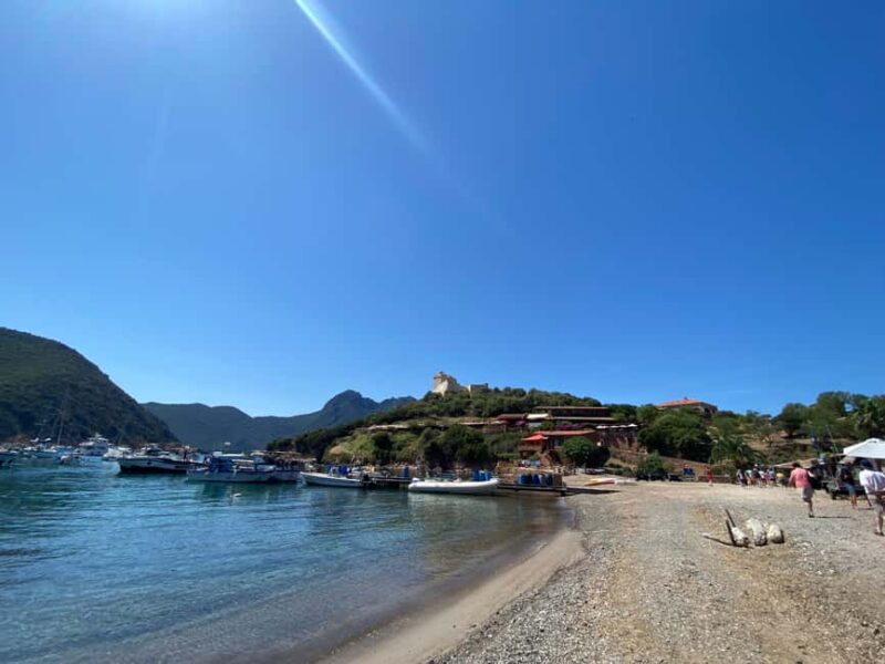 Calvi: Guided boat tour for 48 people to Scandola and Girolata - Key Points