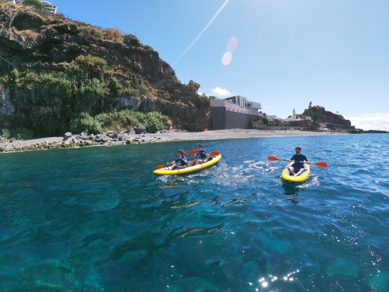 Câmara de Lobos: Private Guided Kayaking Tour in Madeira - Exploring the Cliffs of Cabo Girão from the Water