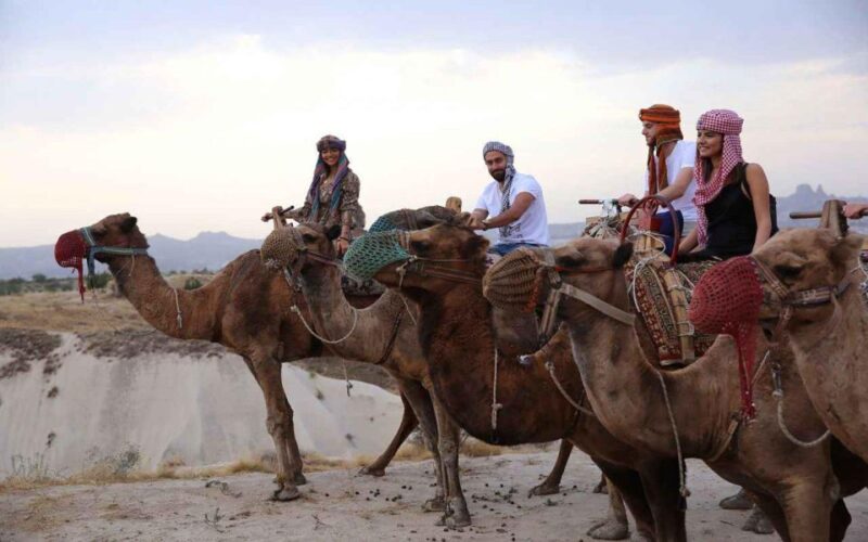 Camel ride in Cappadocia - The Scenic Sunset Experience