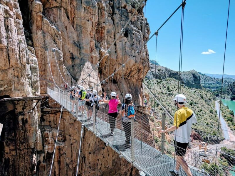 Caminito del Rey: Guided Hiking Tour with Entrance Tickets - How the Walkway Highlights Natural and Geographical Features