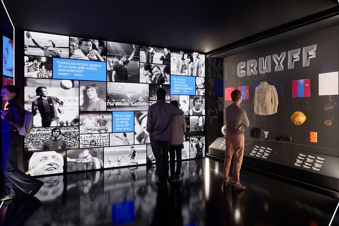 Camp Nou Immersive Tour F.C.Barcelona Museum: Open Date Ticket - What’s Included in the Experience