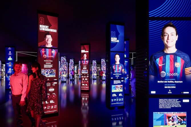 Camp Nou Immersive Tour F.C.Barcelona Museum: Open Date Ticket - The FC Barcelona Museum: A Fully Interactive Space