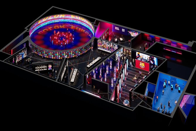 Camp Nou Immersive Tour F.C.Barcelona Museum: Open Date Ticket - Physical Requirements and Accessibility