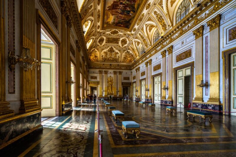 Campania: Royal Palace of Caserta Guided Private Tour - The Magnificent Staircase and Chapel