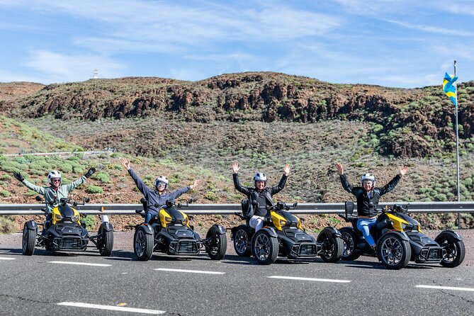 Can-am Ryker three wheels tricycle Mountain Tour (Maspalomas) - Starting Point and Tour Duration in Maspalomas