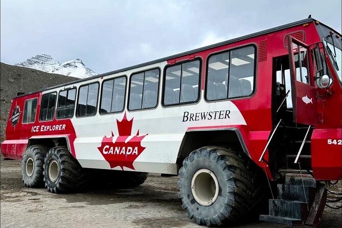 Can/Banff :Columbia Icefield, Crowfoot Glacier and Bow Lake, Tour - From Calgary to the Heart of the Rockies