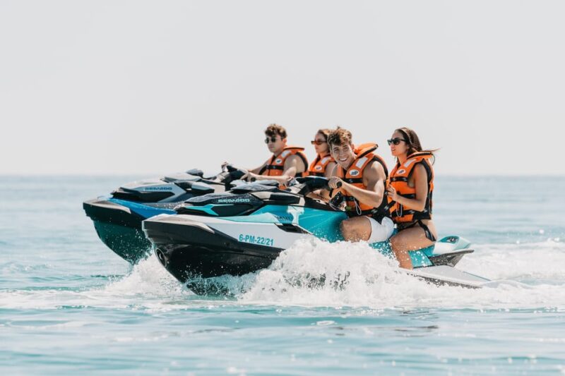 Can Picafort: Guided Playa de Muro Jet Ski Tour with Photos - Key Points