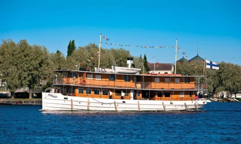 Canal hopping cruise from Savonlinna to Heinävesi - The S/S Heinävesi and Its Vintage Charm