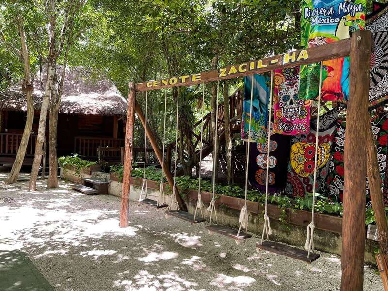 Cancun: 3 Cenotes & 1 Lagoon Tour - Relaxing at Kaan Luum Lagoon