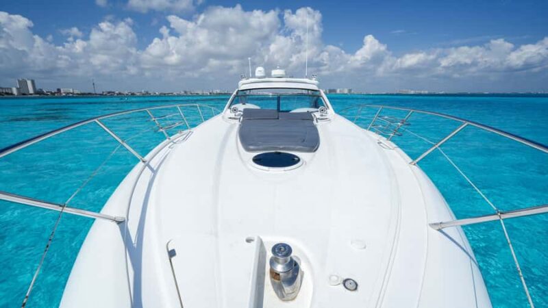 Cancun: 52-Foot Yacht Rental - The Value of a Private Yacht Day in Cancun