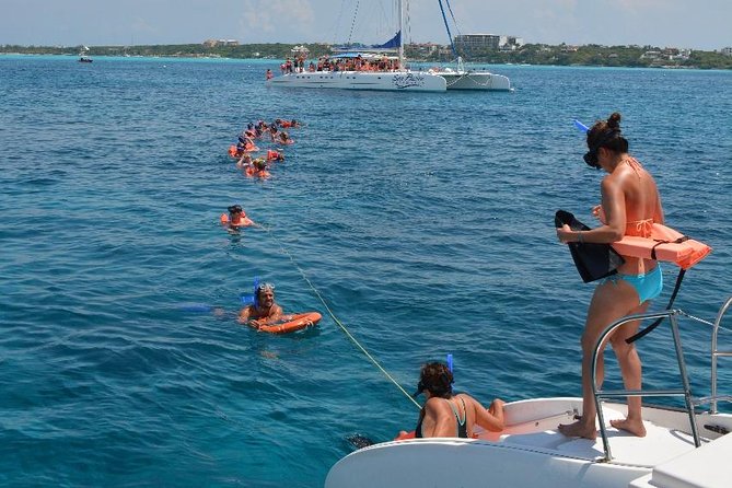 Cancun All Inclusive Catamaran Tour to Isla Mujeres - The Spinnaker Flight and Additional Activities