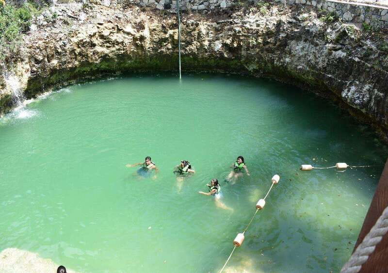 Cancun: Amazing Horseback Riding Tour, Cenote, Zipline & ATV - Swimming and Relaxing in a Sacred Cenote