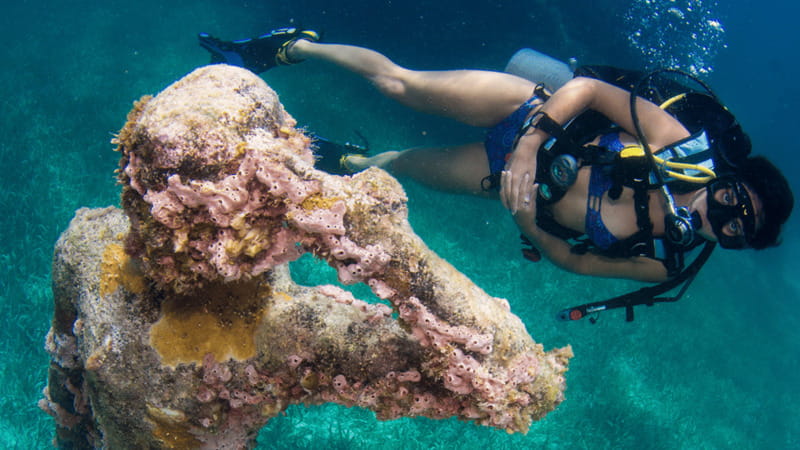 Cancun: Aquaworld Scuba Diving School - Discover the Underwater Museum of Art (MUSA)