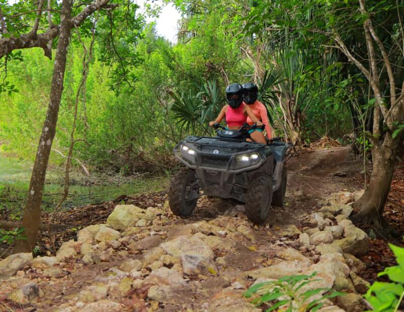 Cancun: ATV Xperience with JetBoat or Xplor Combo Options - Exploring the Jungle on Quad Bikes