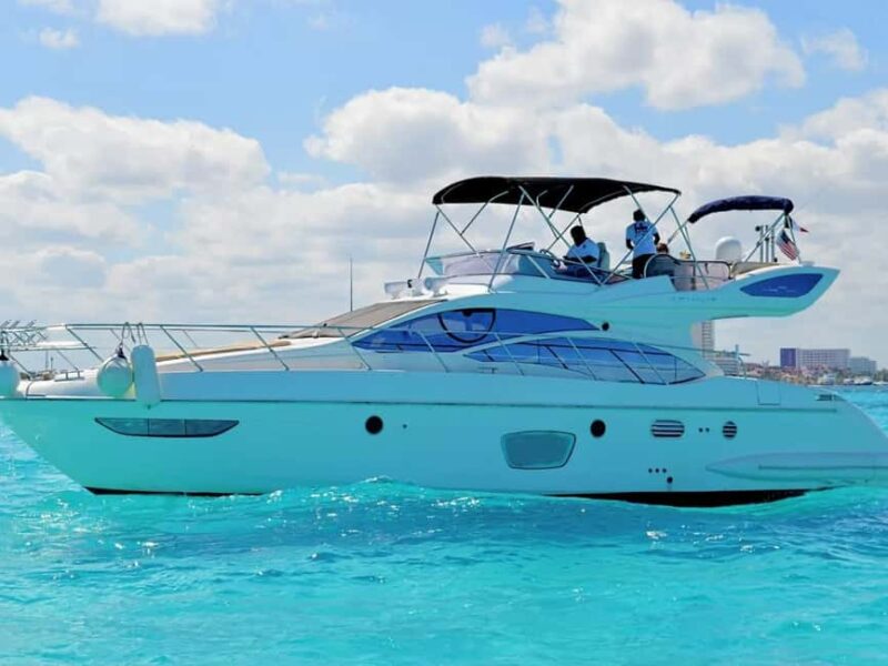 Cancun: Azimut 47 Fly Private Yacht - 6 hours to Isla Mujeres - Discover the Luxury of a Private Yacht Tour to Isla Mujeres