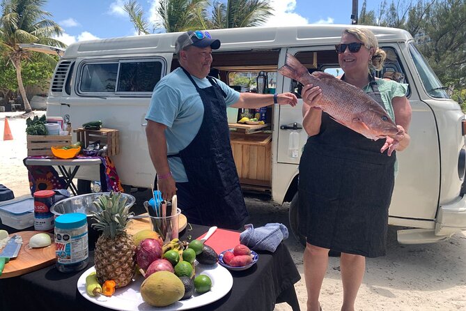 Cancun Beach Seafood Barbecue Class in a Kombi - Cancun Beach Seafood Barbecue Class in a Kombi: An Authentic Seafood Experience in Cancun
