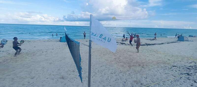 Cancun: Beach Tennis game day with local community - Key Points