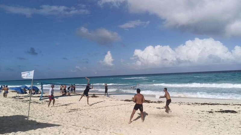 Cancun: Beach Tennis game day with local community - Supporting the Local Economy in Cancun