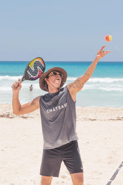Cancun: Beach Tennis game day with local community - Meeting Logistics and Booking Details