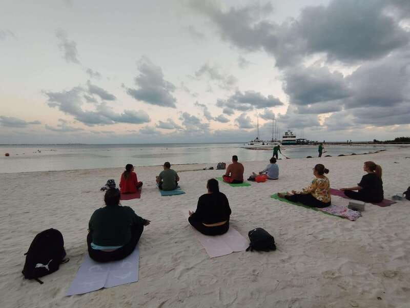 Cancún: Beach Yoga Class with Guided Meditation - Key Points