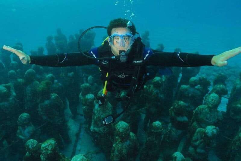 Cancun: Beginner Scuba Diving at Underwater Museum - Exciting Beginner Scuba Diving at Cancuns Underwater Museum and Reef