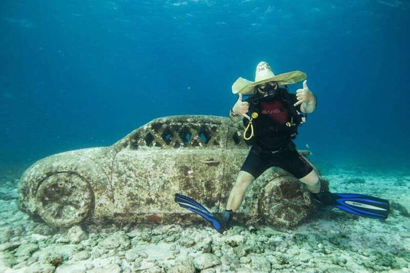 Cancun: Beginner Scuba Diving at Underwater Museum - Key Points