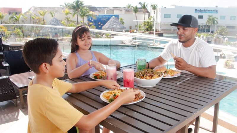 CANCUN: Catamaran and Dolphin Connection at Isla Mujeres - Returning to Cancun with Music and Drinks