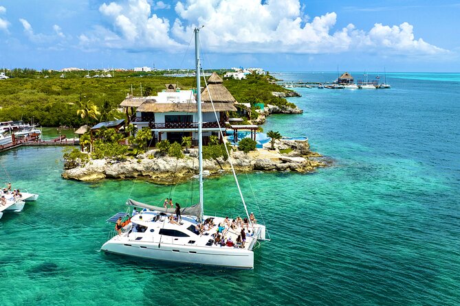 Cancun Catamaran: Isla Mujeres, Snorkeling, Drinks & Buffet Lunch - Discover the Cancun Catamaran: Isla Mujeres, Snorkeling, Drinks & Buffet Lunch