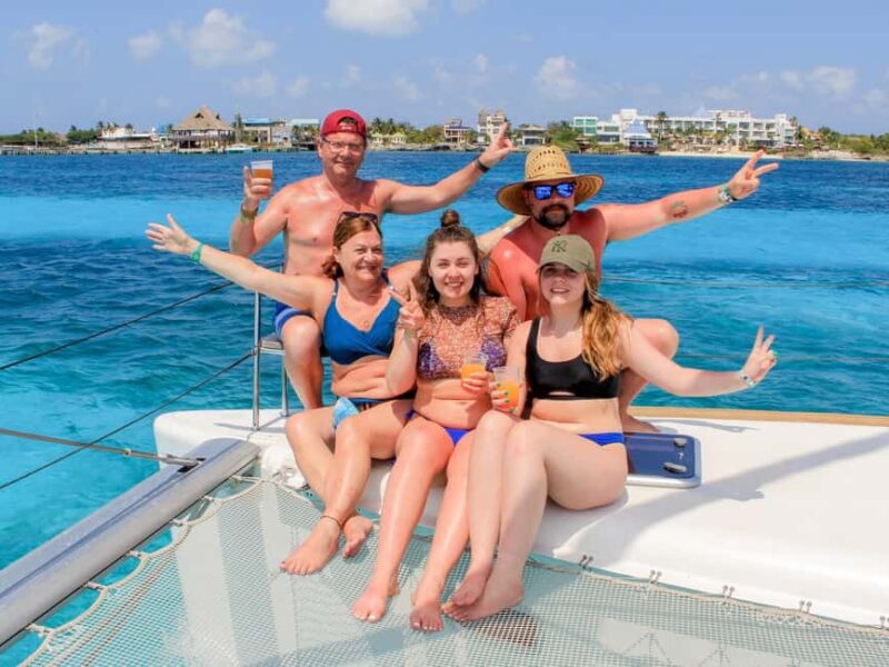 Cancún Catamaran to Isla Mujeres + Snorkel, Open Bar & Lunch - Frequently Asked Questions