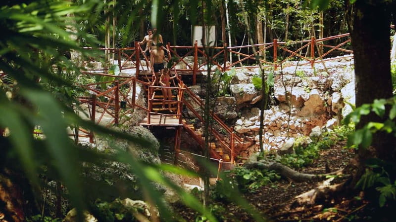 Cancún: Cenotes Adventure with Tequila Tasting & Mayan Snack - The Thrill of Ziplining and Jumping Platforms