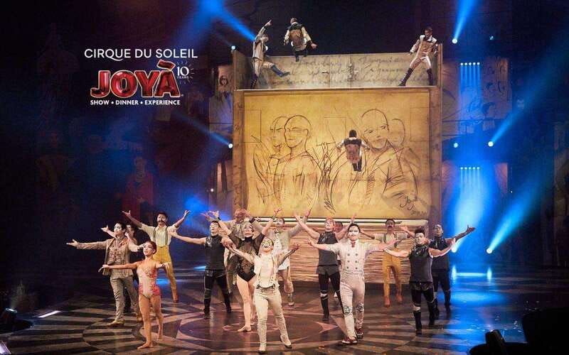Cancún: Cirque du Soleil JOYÀ Entry Ticket and Transfer - The Spectacle of JOYÀ’s Aerial Acts and Artistic Skill