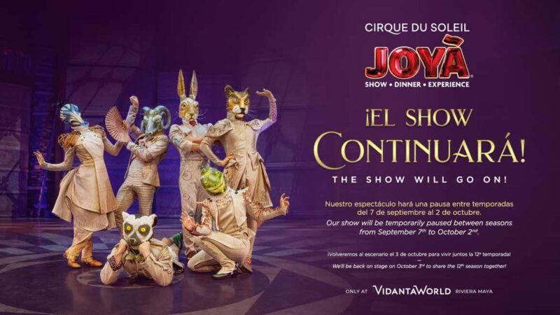 Cancún: Cirque du Soleil JOYÀ Show Ticket - How the Show Celebrates Mexico’s Culture and Heritage